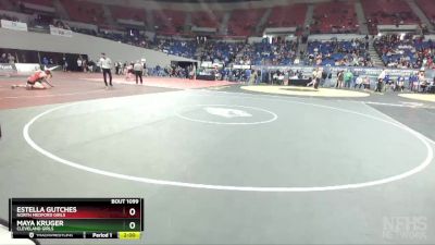 6A/5A Girls 135 Semifinal - Estella Gutches, North Medford Girls vs Maya Kruger, Cleveland Girls