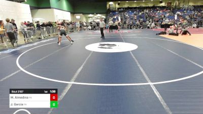 132 lbs Consi Of 64 #2 - Matthew Almedina, PA vs Jimmy Garcia, PA