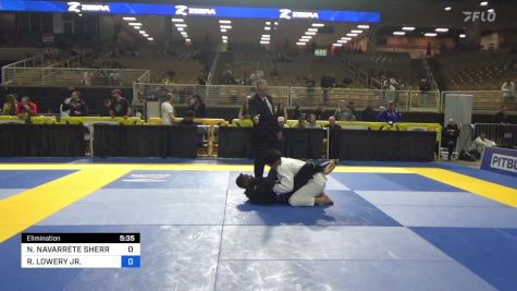 NICHOLAS NAVARRETE SHERRY vs REGINALD LOWERY JR. 2024 Pan Jiu Jitsu IBJJF Championship
