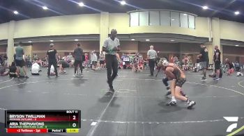 67 lbs Finals (8 Team) - Aria Thephavong, Blackman Wrestling Club vs Bryson Twillman, Missouri Outlaws