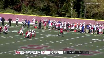 Replay: DeMatha Catholic vs St. John's College | Oct 22 @ 1 PM