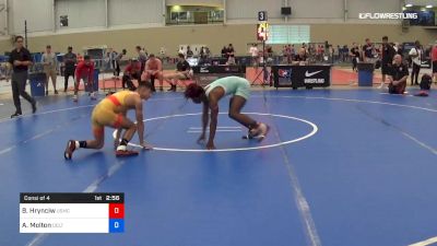 55 kg Consi Of 4 - Bruce Hrynciw, Marines vs Anthony Molton, Colt Wrestling