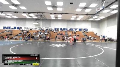 165 lbs Cons. Semi - Jamison McKnight, Shasta College vs Thomas Venezia, Skyline College