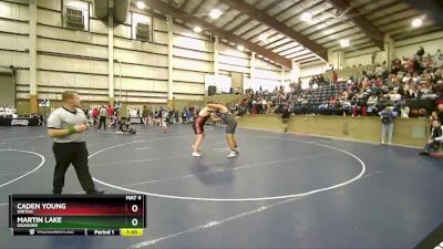 285 lbs 5th Place Match - Martin Lake, Granger vs Caden Young, Uintah