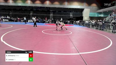 126 lbs Round Of 64 - Breck Williams, Morenci vs Gabriel Lemos, Temecula Valley