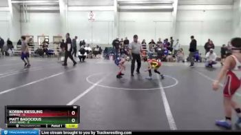 56 lbs Round 4 (8 Team) - Korbin Kiessling, Rampage vs Matt Bagocious, Joker Squad