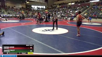 6A 126 lbs Quarterfinal - Zayne Lewis, Heritage vs Damon Sally, Southwest