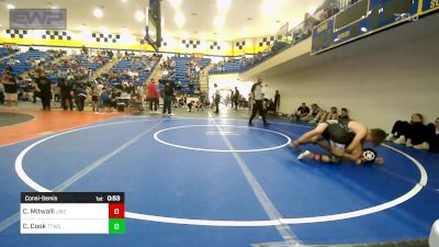 112 lbs Consolation - Christopher Mitwalli, Jay Wrestling Club vs Colby Cook, Team Tulsa Wrestling Club