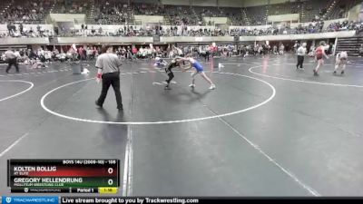 105 lbs Champ. Round 2 - Gregory Hellendrung, Mollitium Wrestling Club vs Kolten Bollig, RT Elite