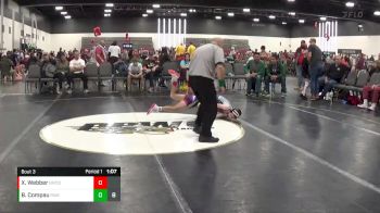 65 lbs Quarterfinals (8 Team) - Brody Compau, Roundtree Wrestling Academy vs Xander Webber, Beast Mode