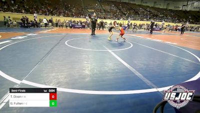 43 lbs Semifinal - Trey Dixon, Elgin Wrestling vs Gavin Fulton, F-5 Grappling