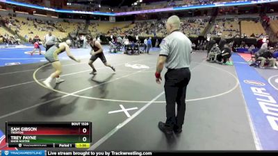 190 Class 1 lbs Semifinal - Sam Gibson, Trenton vs Trey Payne, Knob Noster