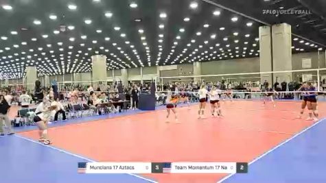 Munciana 17 Aztecs vs Team Momentum 17 Navy - 2022 JVA World Challenge presented by Nike - Expo Only