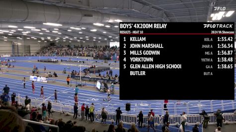 High School Boys' 4x200m Relay, Finals 11