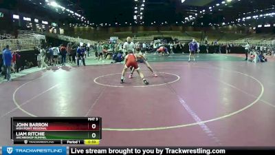 106 lbs Cons. Round 4 - John Barron, High Point Regional vs Liam Ritchie, Archbishop Rummel