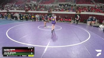 120 lbs 3rd Wb (16 Team) - Mathilda Gansler, Comal Pieper vs Erin Marquez, Princeton