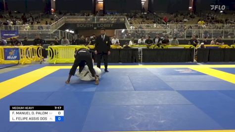 FRANCO MANUEL D. PALOMINO vs LUIZ FELIPE ASSIS DOS SANTOS 2024 Pan Jiu Jitsu IBJJF Championship