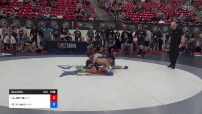 71 kg Semis - Jayden James, New Jersey vs Kyler Knaack, Immortal Athletics WC