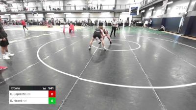 170A lbs Semifinal - Gage Laplante, Kd6 vs Brian Heard, Mat Assassins