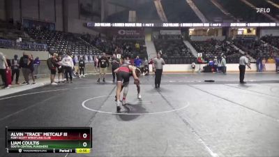 138 lbs 3rd Place Match - Alvin ``Trace`` Metcalf Iii, Fort Scott Wrestling Club vs Liam Coultis, South Central Punishers