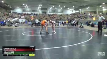 160 lbs Semis & 1st Wb (8 Team) - Jaxon Quails, Signal Mountain vs Adam Hood, Pigeon Forge