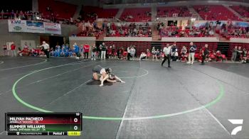 120 lbs Round 1 (16 Team) - Miliyah Pacheco, Amarillo Tascosa vs Summer Williams, Comal Smithson Valley