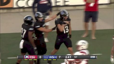 WATCH: GVSU's Quarterback Using His Legs