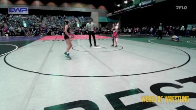 90 lbs Quarterfinal - Hope Johnson, All-Phase Wrestling vs Brekyn Boyle, Threestyle