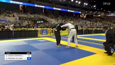 ARTHUR CESAR SAMPAIO JACINTHO vs DIEGO PEREIRA DE SANTANA 2024 Pan Jiu Jitsu IBJJF Championship