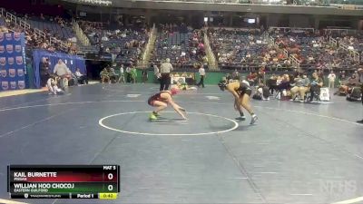 3A 106 lbs Cons. Round 2 - Kail Burnette, Pisgah vs Willian Hoo Chocoj, Eastern Guilford