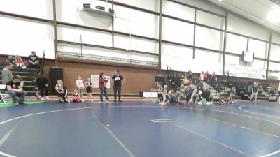 40 lbs Semifinal - Trinity Sjoblom, Devils Wrestling vs Rivers Mortimer, Champions Wrestling Club