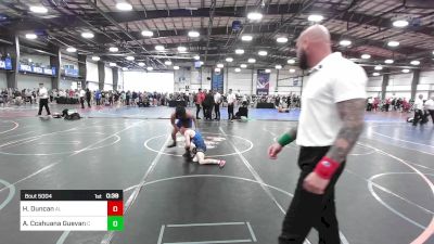 113 lbs Consi Of 32 #2 - Hinds Duncan, AL vs Alonzo Ccahuana Guevara, CT