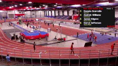 Men's 600m, Finals 1