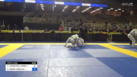 TOMMY LEWIS WILLIAMS vs CALEB WADE HINKLIN 2024 Pan Jiu Jitsu IBJJF Championship