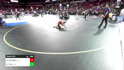 106 lbs Round Of 16 - Diana Gonzalez, Buchanan vs Sabrina Tran, Evergreen Valley