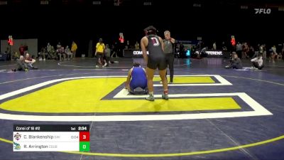 197 lbs Consi Of 16 #2 - Cameo Blankenship, Davidson vs Ryan Arrington, CSU-Bakersfield