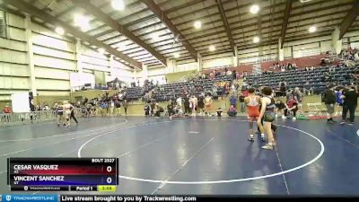 120 lbs Cons. Semi - Cesar Vasquez, AZ vs Vincent Sanchez, UT