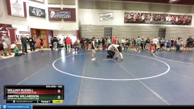 125 lbs Cons. Semi - William Russell, Grantsville Wrestling Club vs Griffin Willardson, Riverton Wolf Pack Wrestling