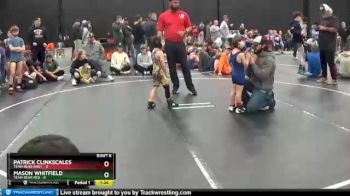 40 lbs Mason Whitfield, Team Bear Red vs Patrick Clinkscales, Team Bear Navy