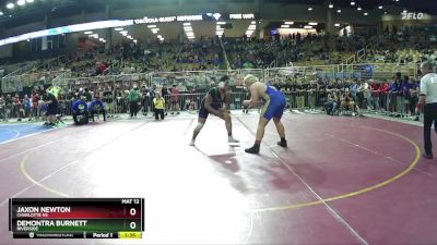 2A 285 lbs Champ. Round 1 - Demontra Burnett, Riverside vs Jaxon Newton, Charlotte Hs