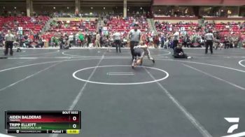 64 lbs Quarterfinal - Tripp Elliott, Augusta Wrestling Club vs Aiden Balderas, Triumph