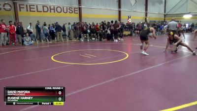 150 lbs Cons. Round 4 - Eugene Harney, Sycamore vs David Mayora, Montini Catholic