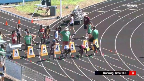 Youth Girls' 100m, Prelims 7 - Age 10