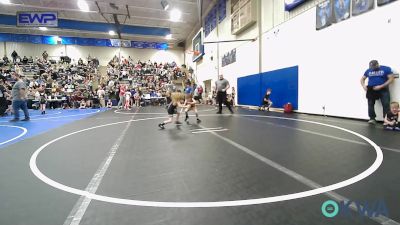 49 lbs Quarterfinal - Ryker Campbell, Pryor Tigers vs Jasen Lyman, Wyandotte Youth Wrestling