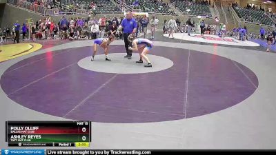 106 lbs Semifinal - Polly Olliff, Dallas Mat Club vs Ashley Reyes, Taft Mat Club