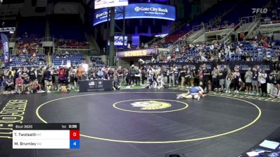 200 lbs Semis - Tirza Twoteeth, Montana vs Mariyah Brumley, Missouri