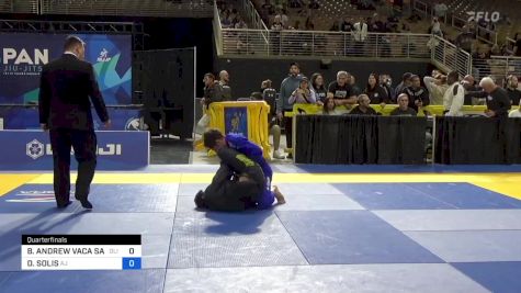 BRYAN ANDREW VACA SANCHEZ vs DARIO SOLIS 2024 Pan Jiu Jitsu IBJJF Championship