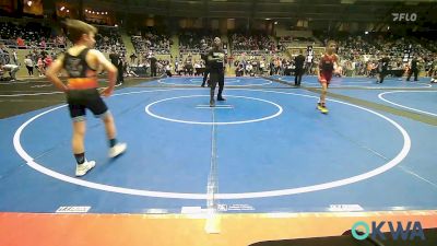 67 lbs Consi Of 8 #1 - Dylan Miller, Oklahoma Wrestling Academy vs Dylan Detherow, Verdigris Youth Wrestling