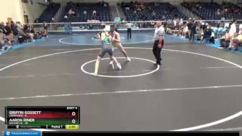 182 lbs Semis & 1st Wb (8 Team) - Aaron Riner, Buford HS vs Griffin Gossett, Creekview
