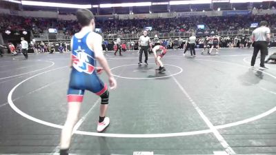 110 lbs Round Of 16 - Tanner Keith, El Dorado Springs, MO vs Liam Richards, RHYNO ACADEMY Of WRESTLING